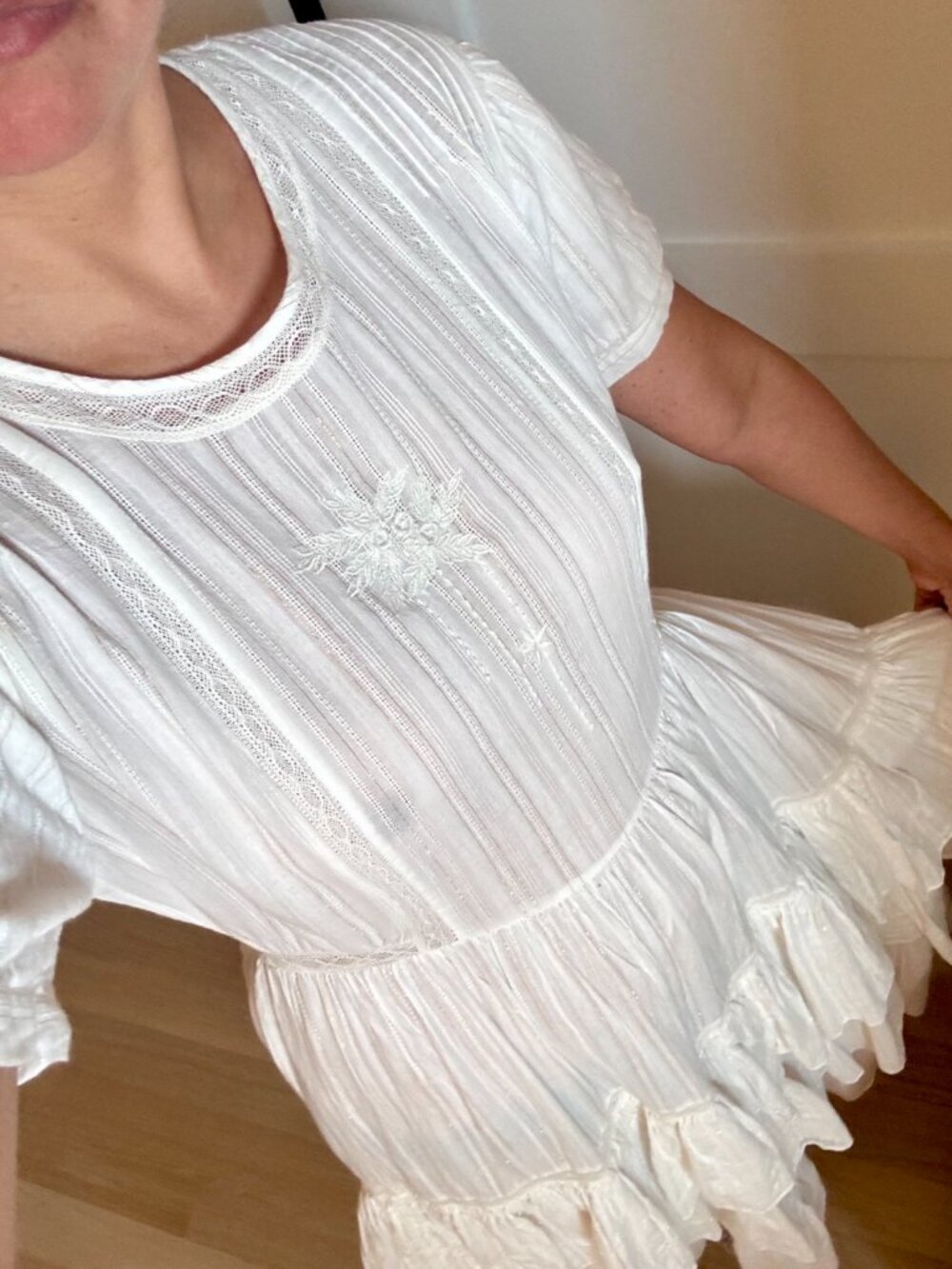 Faune tier dress Small - Picture 4 of 8
